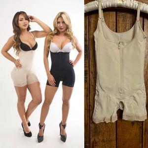 NWOT Waist Shaperz Atenas Zipper Booty Short Body Shaper in Nude Size Medium